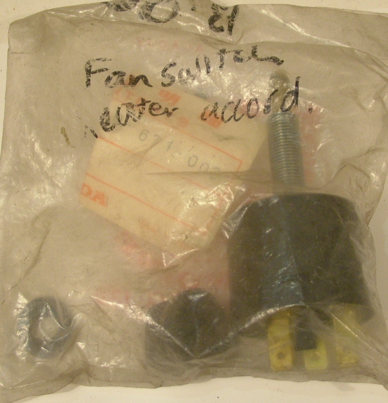 Accord 1976-78 Heater Fan Switch - NOS