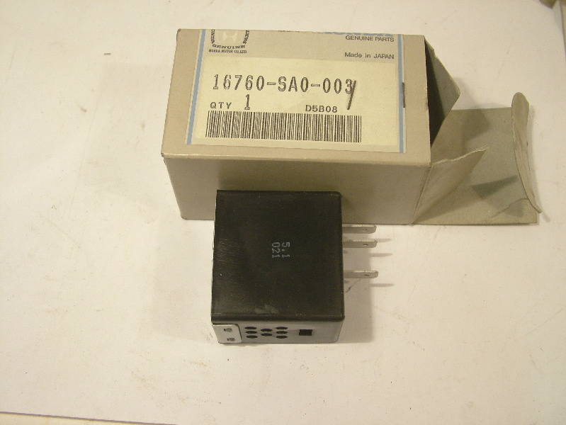 Civic 80-83, Accord 82-85, Prelude 83-87 Fuel Cut Relay - NOS