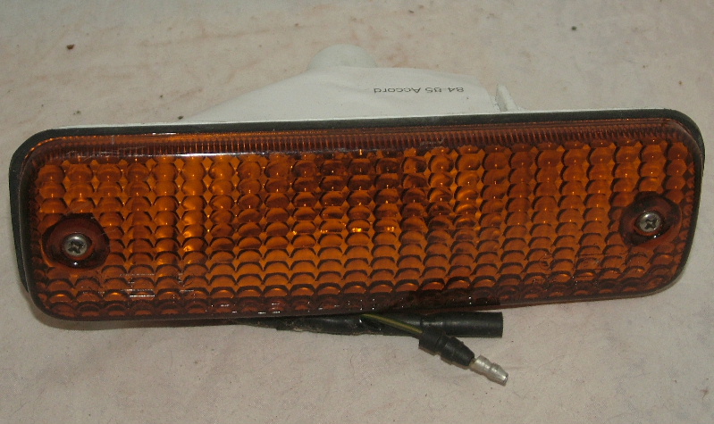 Accord 1984-85 Left Front Indicator Assembly - NOS