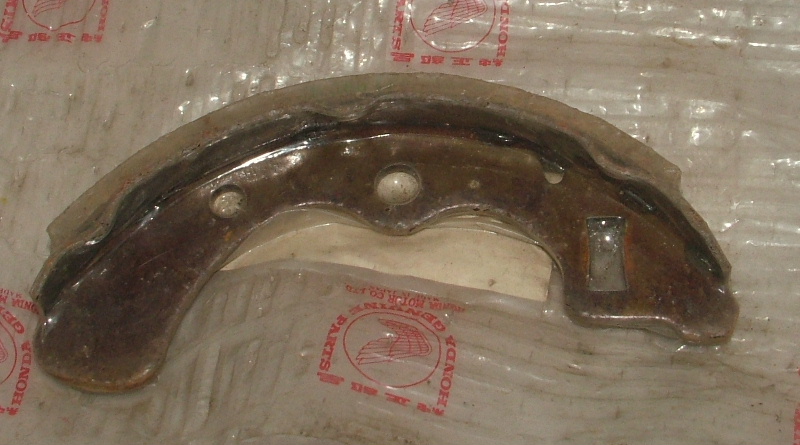 Civic 1982-83 Prelude 1979-82 Shoe B, RR Brake - NOS