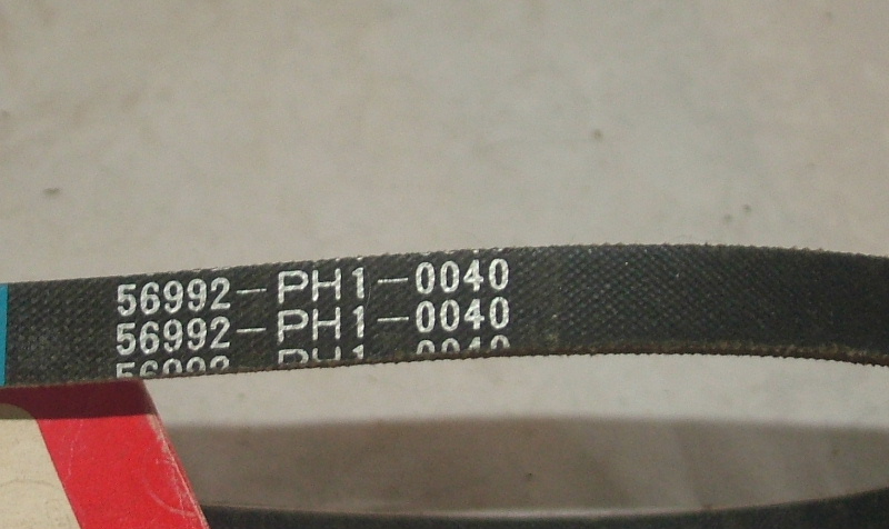 Accord 1984-89 Power Steering Belt - NOS
