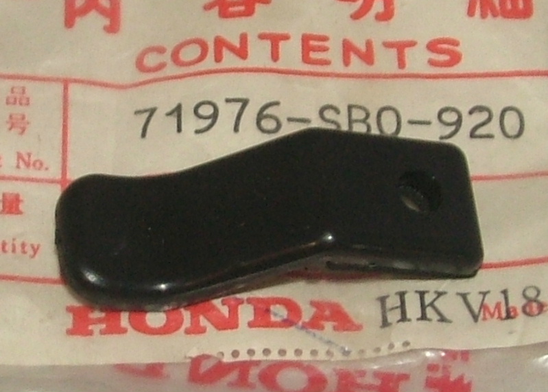 Prelude 1983-87 Stopper, Slide Deflector- NOS