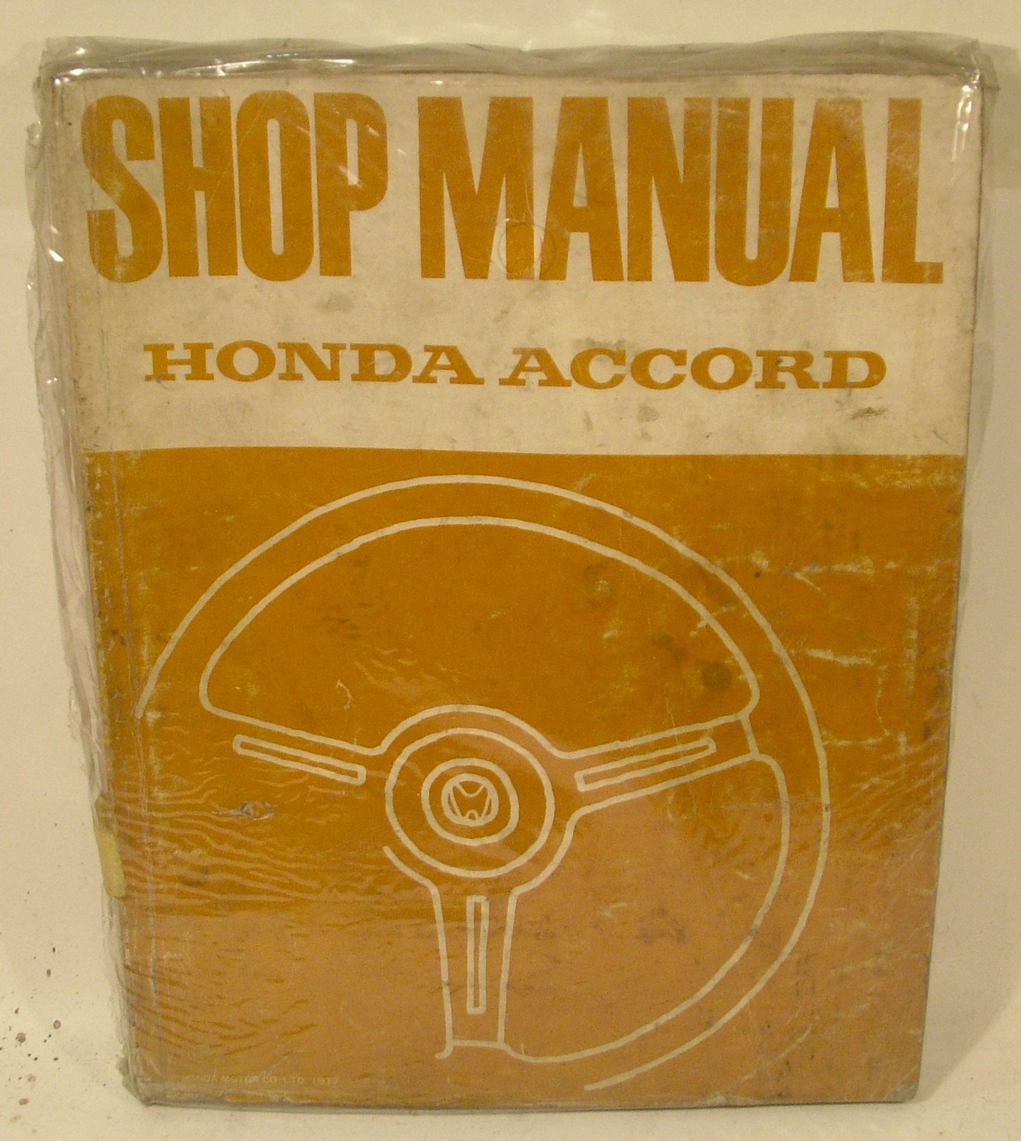 Honda Accord 1977 Shop Manual